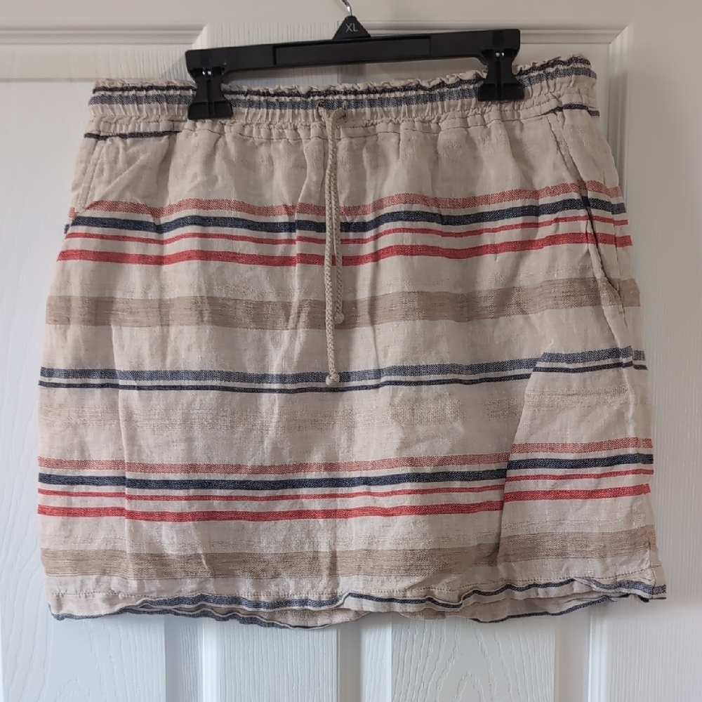 Striped Casual Women's Skirt